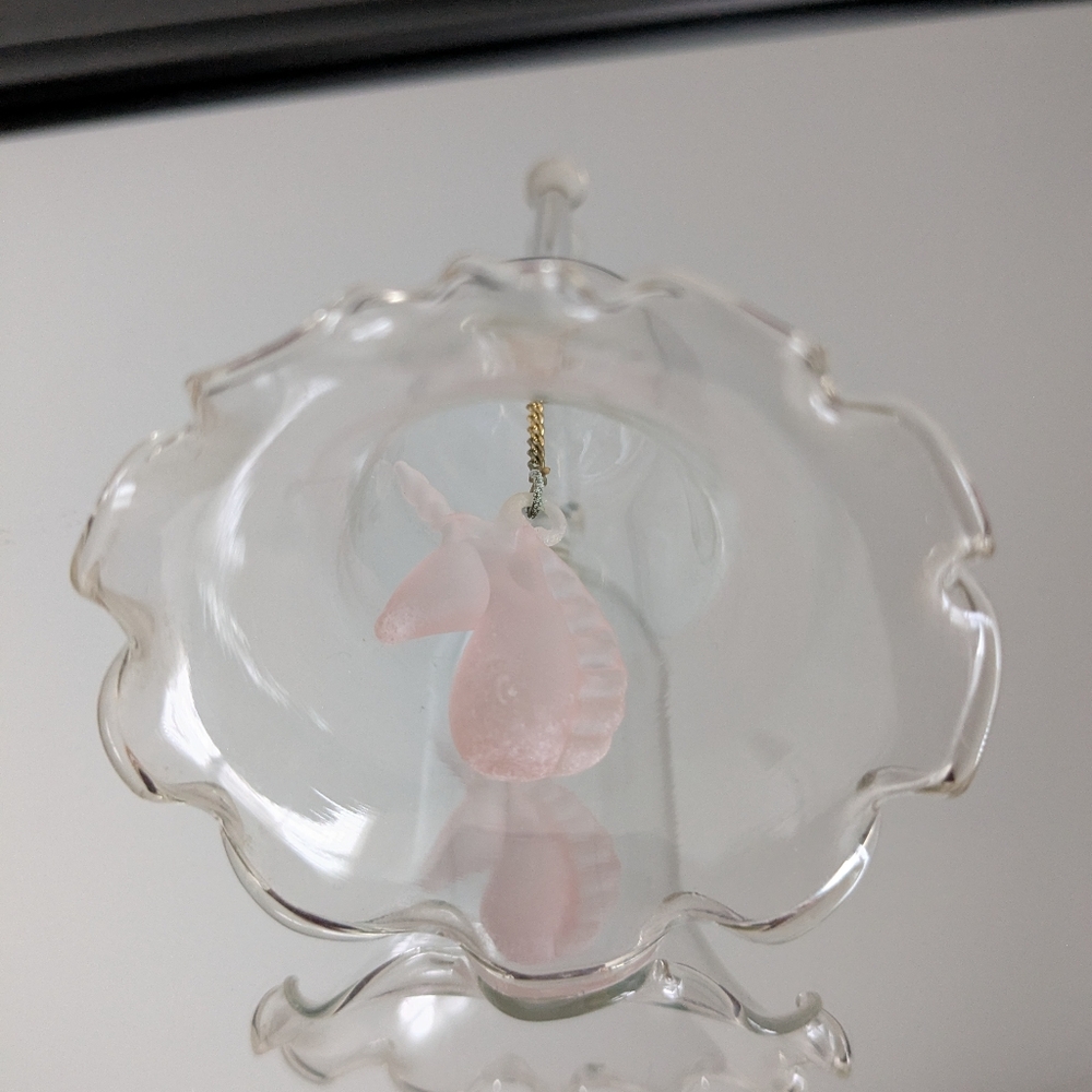 Vintage - Unicorn Glass Bell - Picture 2 of 4